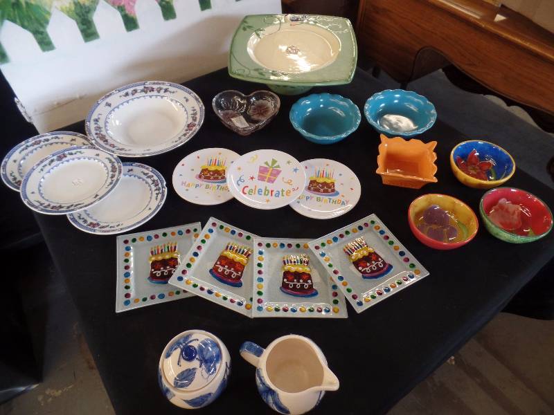 Serving Ware- Herman Dodge, Vintage, Birthday Sets