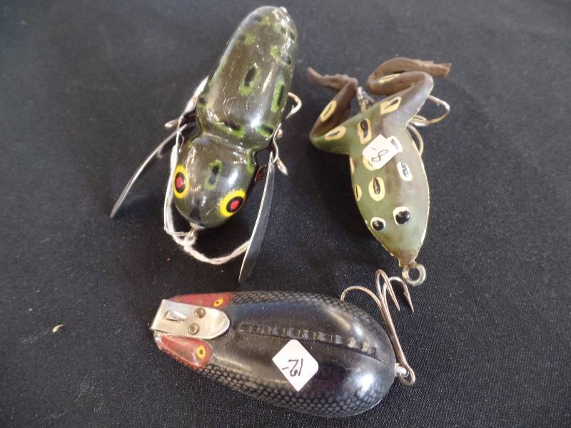 Fishing Lures Decorations Vintage Look