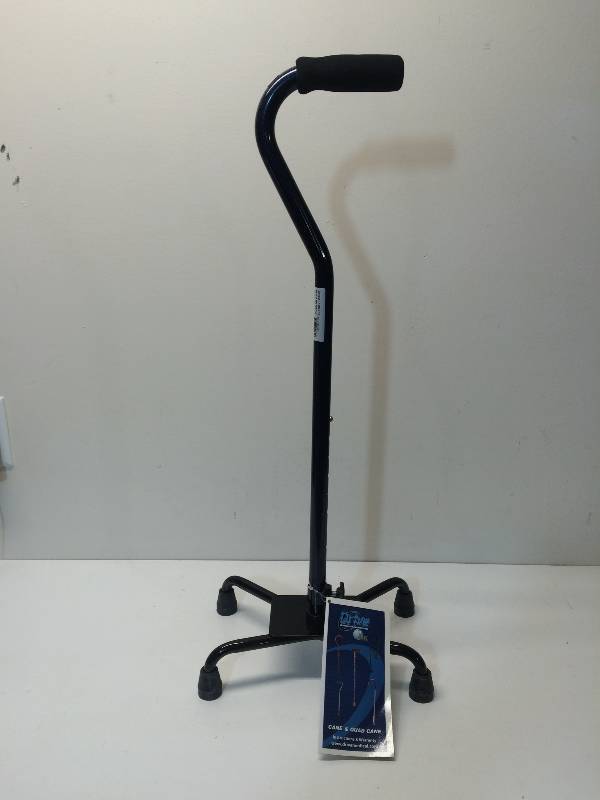 Vinyl Grip Four Point Cane