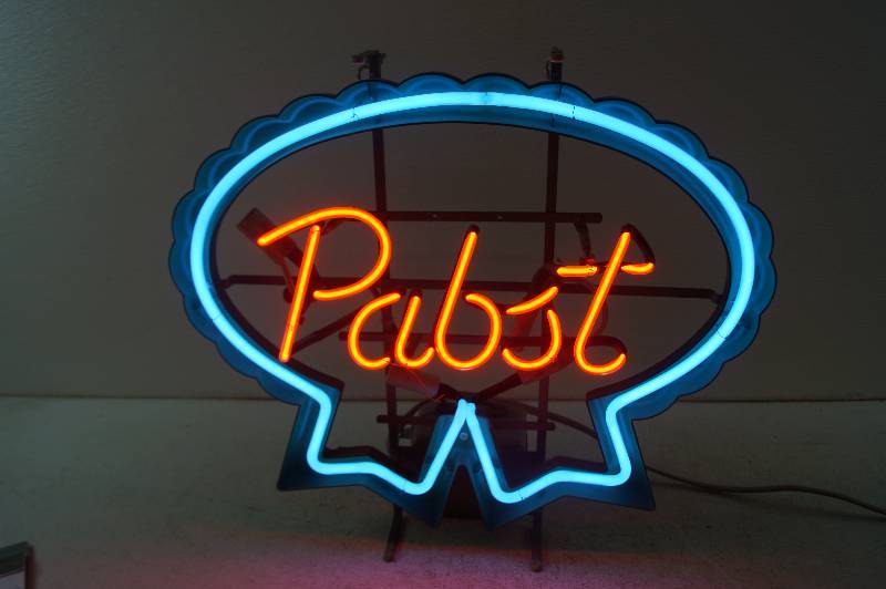 Pabst Neon Sign