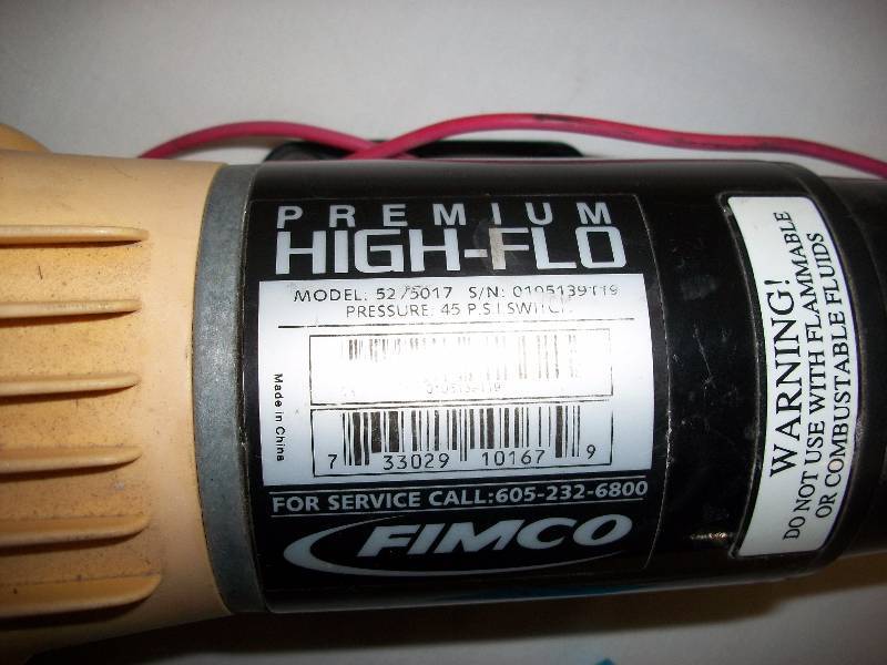 12 Volt Fimco Pump