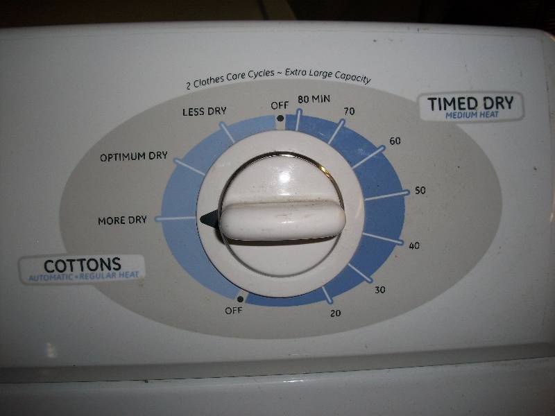 GE Gas Dryer