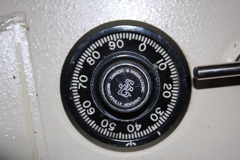 Sargent Greenleaf Safe Door