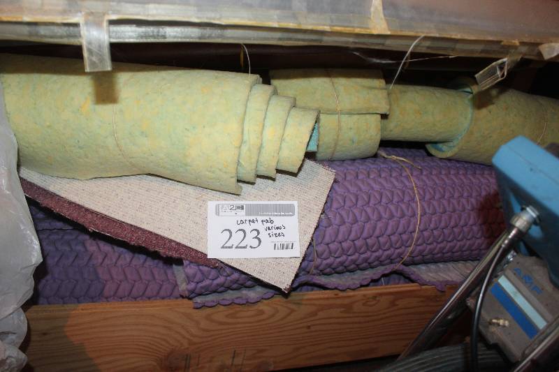 lot 223 image: Carpet Pad