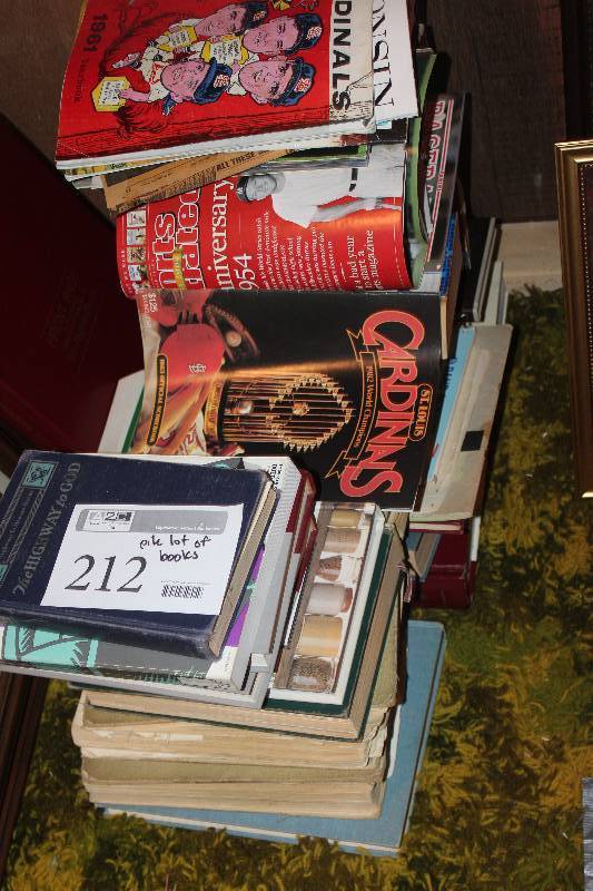 lot 212 image: Lot of Books