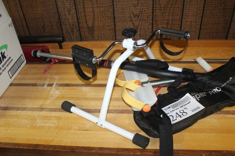 lot 248 image: Lot of (4) Home Exercise Equipment