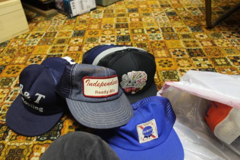 lot 276 image: Box Lot of Baseball Caps