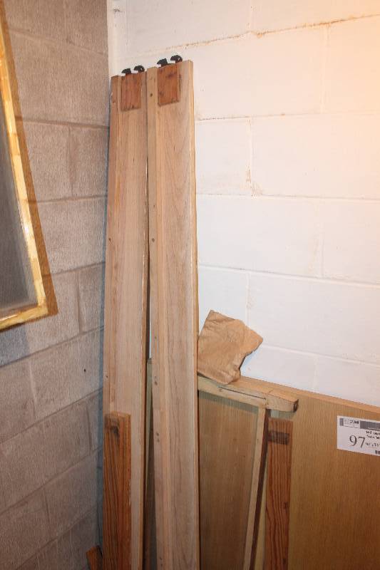 lot 97 image: Mid Century Twin Bed Frame