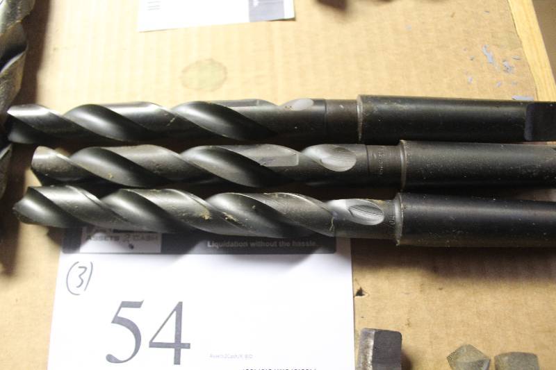 lot 54 image: Lot of (3) Drill Bits