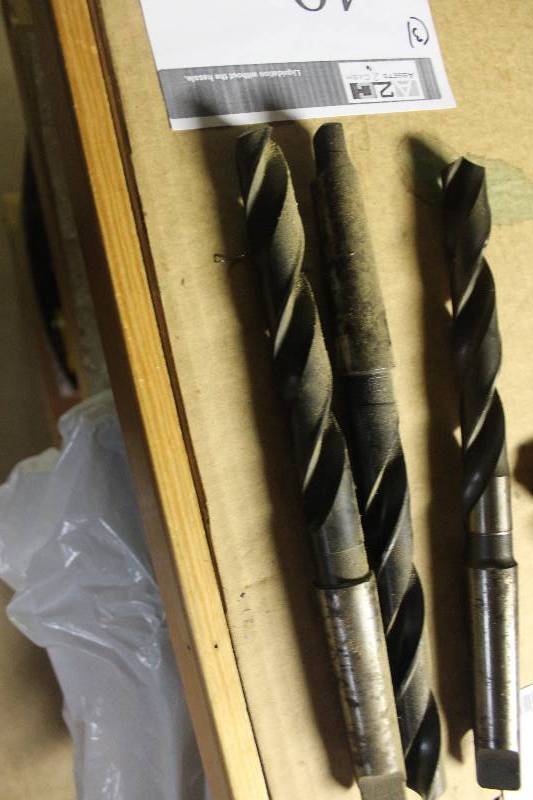 lot 49 image: Lot of (3) Drill Bits