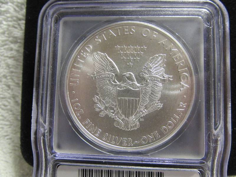 2008 Silver Eagle, MS-69...
