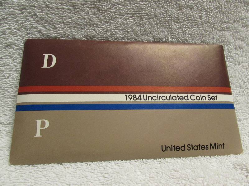 1984 US Coin Set P & D