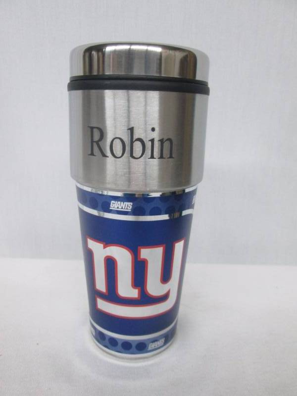 lot 77 image: Personalized NFL Insulated Tumbler