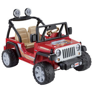 lot 7 image: Fisher-Price Power Wheels 12V Jeep Wrangler