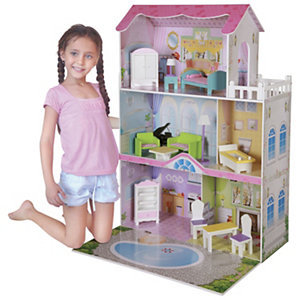 lot 37 image: Americana Dollhouse