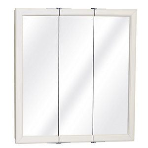 lot 45 image: Zenith Tri-View Mirror Medicine Cabinet