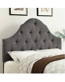 lot 12 image: Pulaski Curved Upholstered Hayden Headboard - Queen