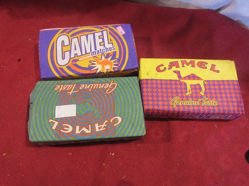 3 FULL BOXES CAMEL MATCHES