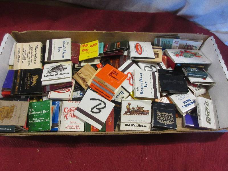 ASSORTED MATCH BOOKS