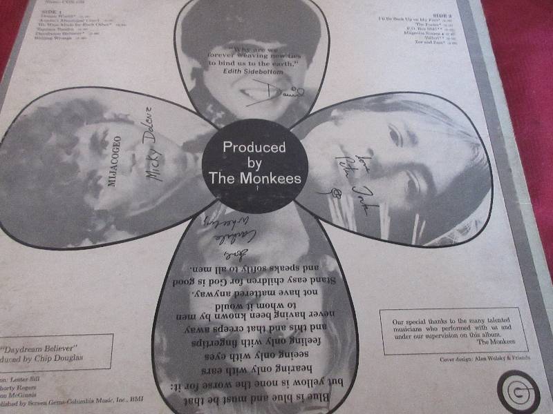 COLLECTIBLE MONKEYS RECORD