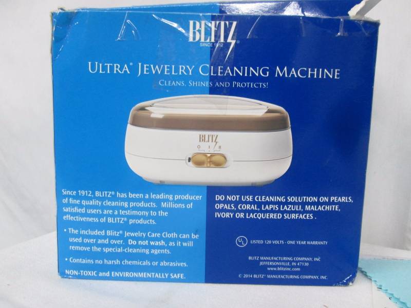 Blitz Ultra Jewelry Cleaning Machine March Store Returns 1 KBID