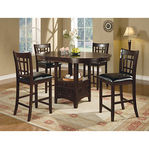 lot 2 image: Coaster Lavon Counter Height Dining Table
