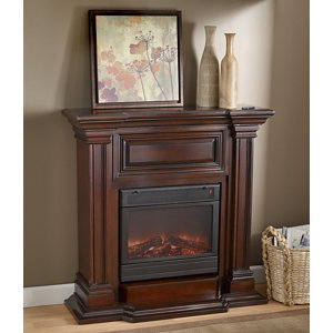 lot 13 image: McLeland Design Fireplace Mantel - Walnut