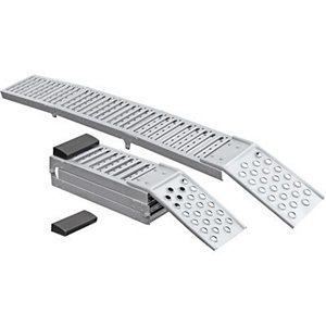 lot 15 image: Larin 6-ft. Dual Purpose Steel Ramp Set