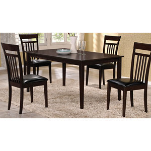 lot 27 image: McLeland Design Espresso Dining Table