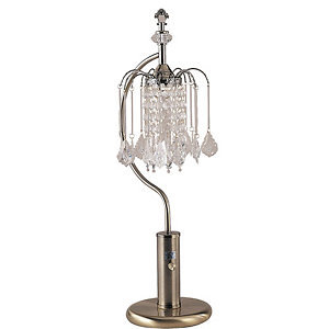 lot 41 image: Ore International Inc. Crystal Inspired Table Lamp