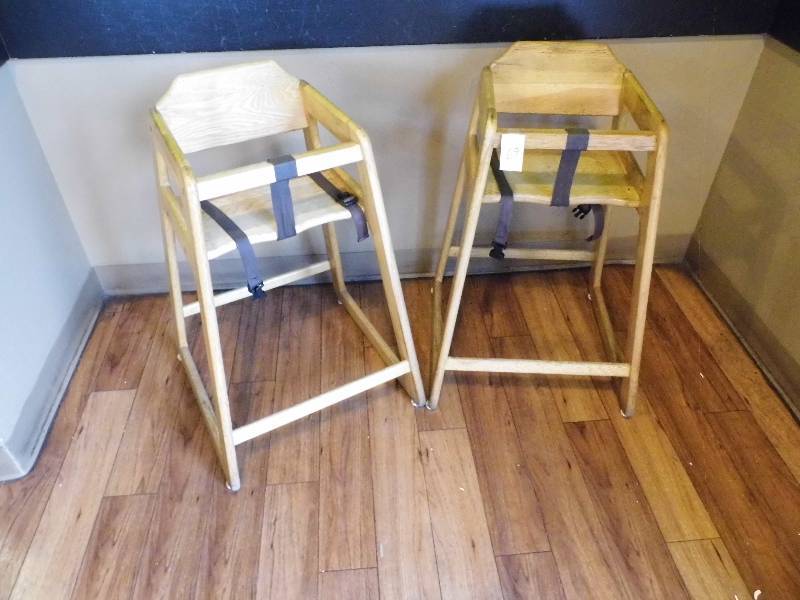 2 Childrens Booster Chairs