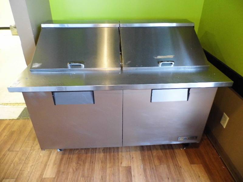 True Refrigeration Prep Table