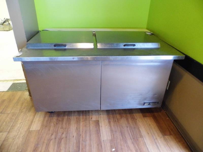 True Refrigeration Prep Table