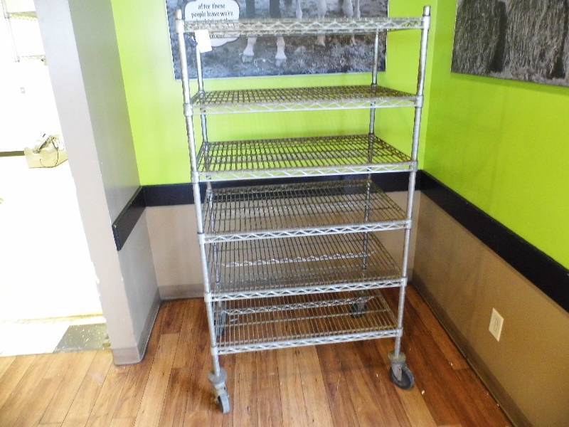Metro Wire Racking on Wheels