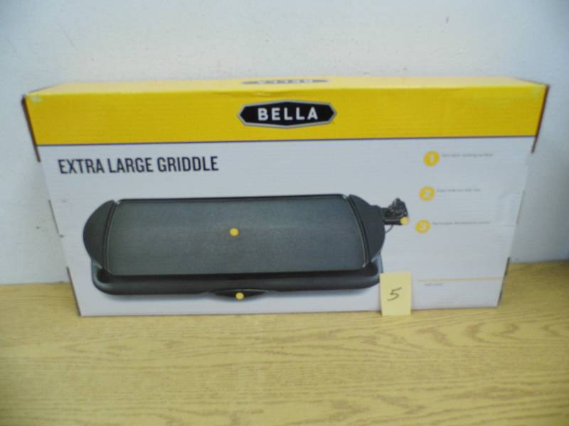 lot 5 image: New XL Bella Griddle