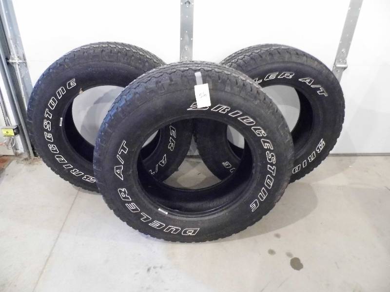 lot 56 image: 3 Bridgestone Tires
