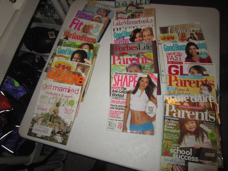 lot 840 image: Lot of Mag. - Forbes, Lake Minnetonka, Parents, Marie Clair, GL, GOod Housekeeping, J14, ETC