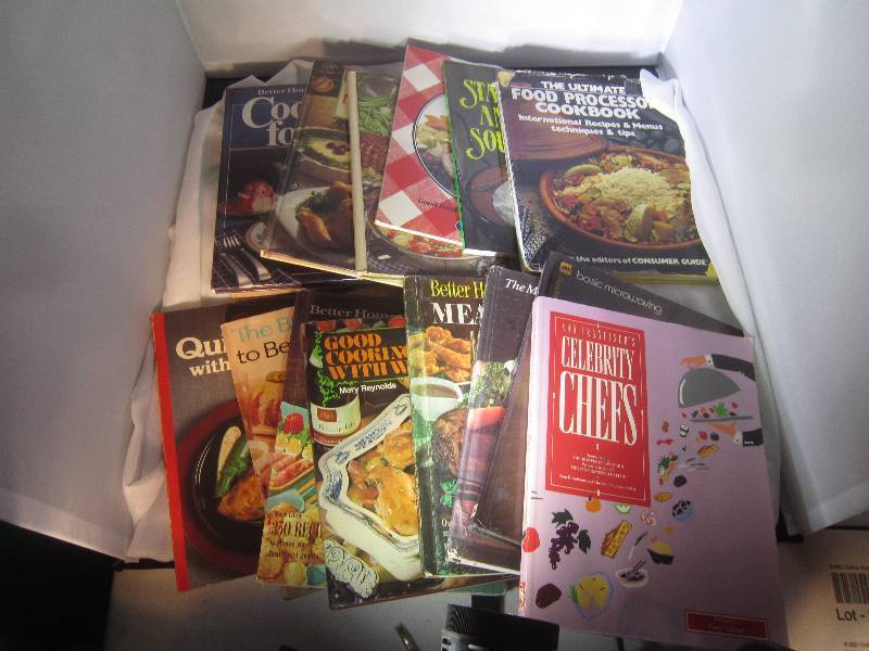 lot 864 image: Lot of Cookbooks