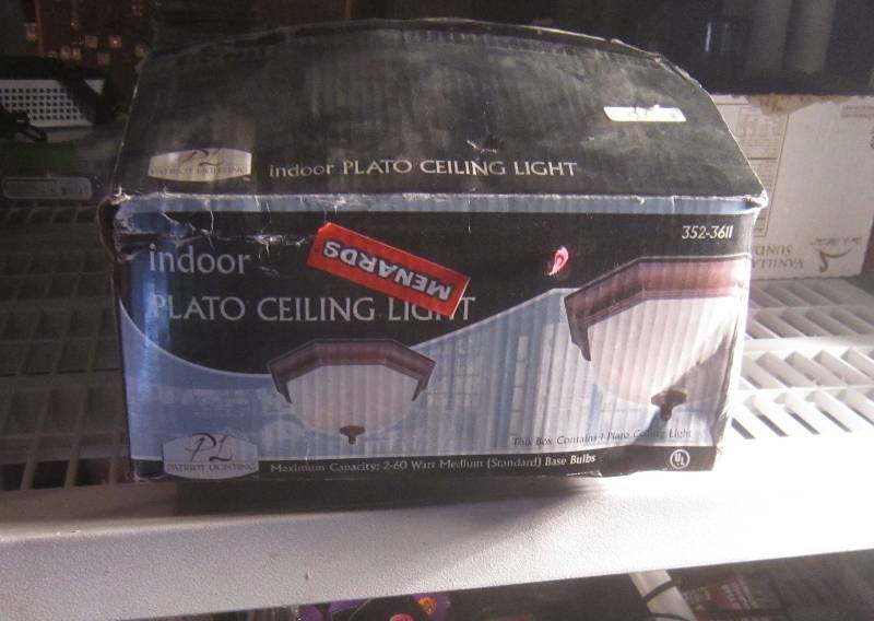lot 912 image: 1 New in the Box Ceiling Light
