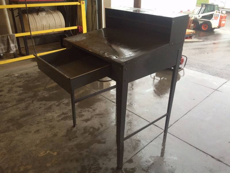 lot 12 image: Steel Desk
