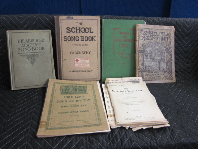 Old Song Books