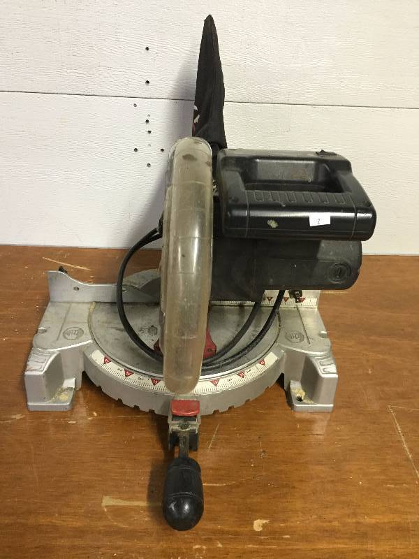 TASK FORCE 10" COMPOUND MITRE SAW FEBRUARY CONSIGNMENT AUCTION KBID