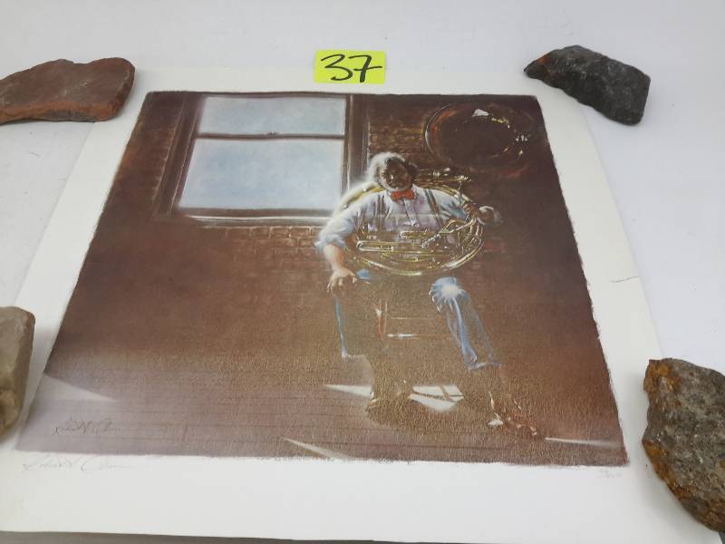 lot 37 image: Charles Lindbergh and Robert H Olson Posters