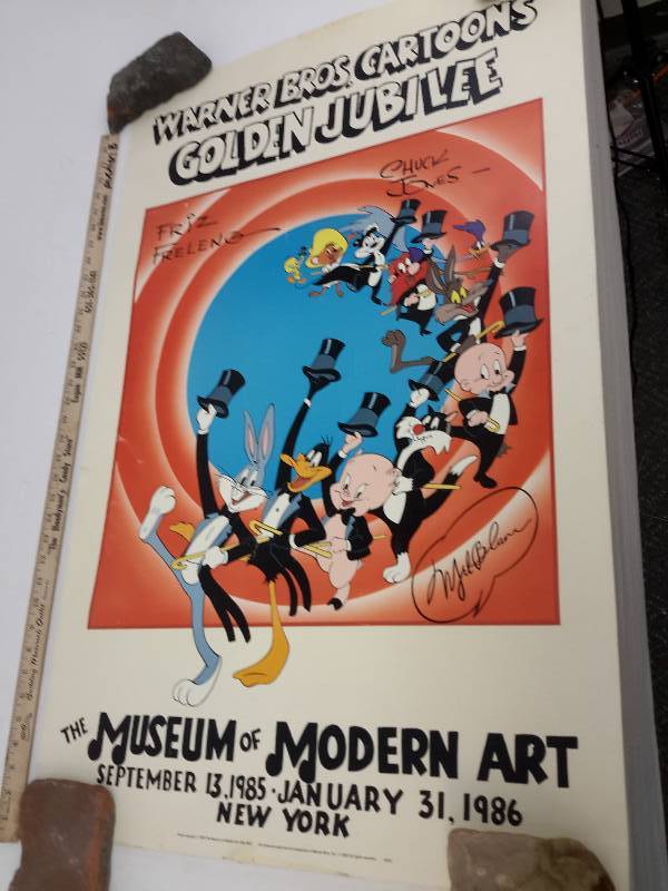 lot 38 image: Warner Brothers Poster