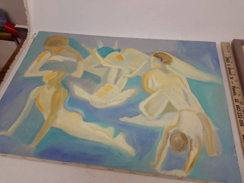 lot 54 image: Three interesting Paintings, Prints as shown