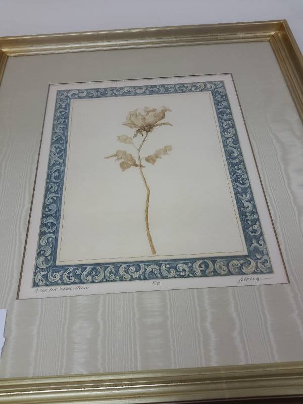lot 60 image: A Rose for Madame Stein Print. Herata.. Full Provence of this one