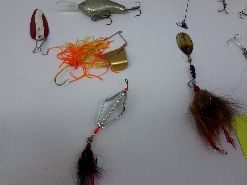 lot 126 image: Fishing Tackle, Lures as pictured