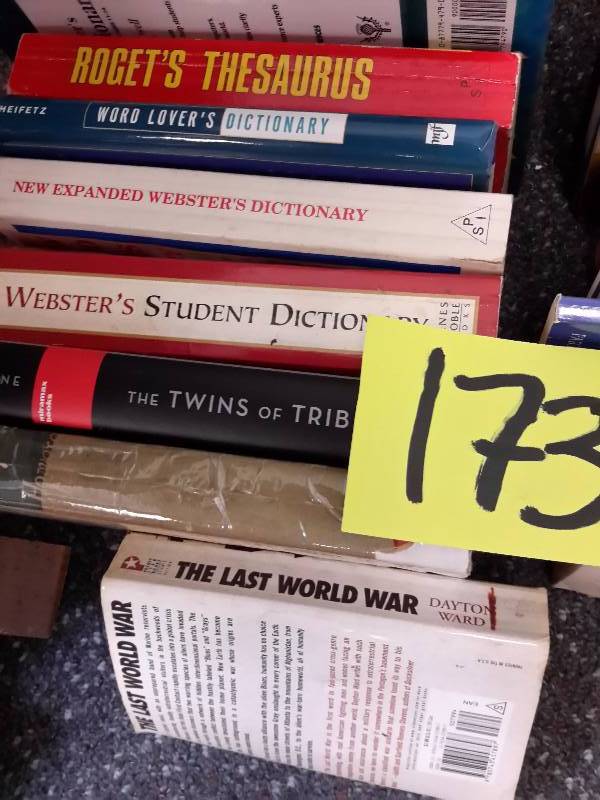 lot 173 image: Misc. Books as pictured