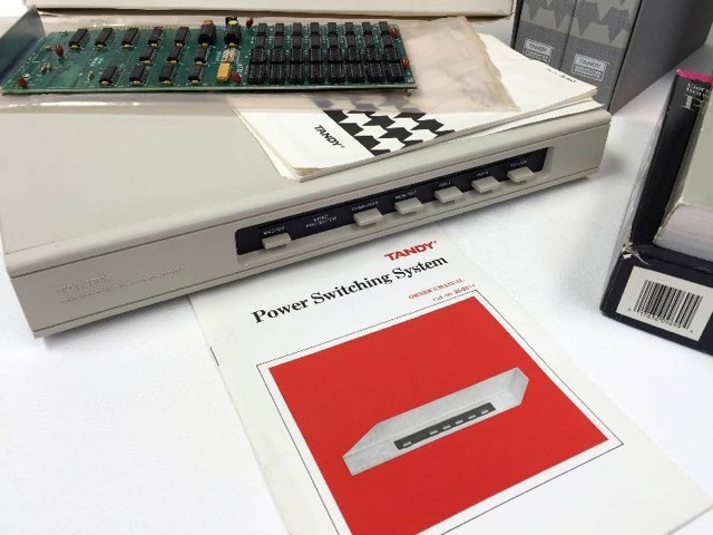 lot 1B image: Large Lot of Vintage Tandy Accessories.. Matches lot 1A