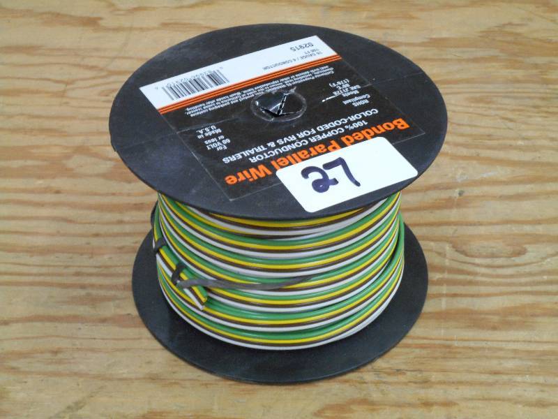 Unused 100ft Spool Of 16-Gauge4-Co...